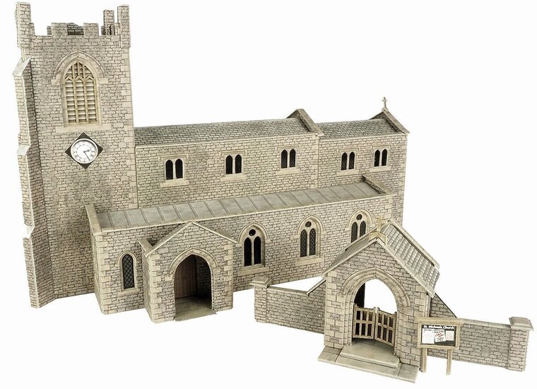 Model kit OO/HO: Parish church - Metcalfe - PO226