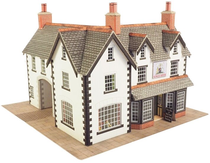 Model kit OO/HO: Coaching inn - Metcalfe - PO228