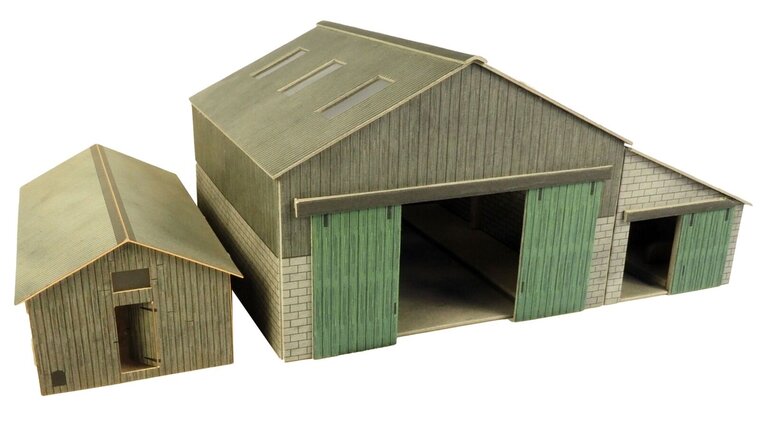 Model kit OO/HO: Manor farm buildings - Metcalfe - PO252