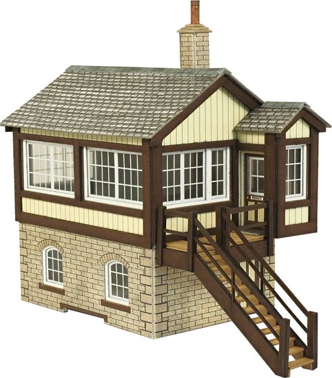 Model kit OO/HO:  GWR Signal Box - Metcalfe - PO330