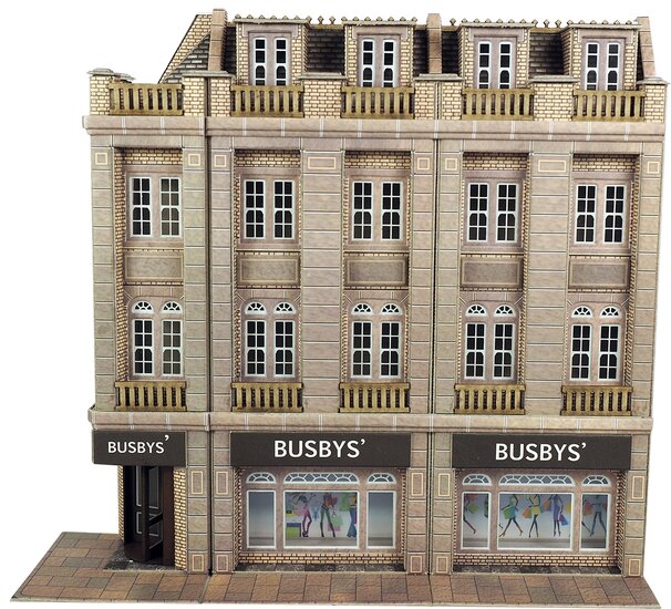 Model kit OO/HO: Low relief department store - Metcalfe - PO279