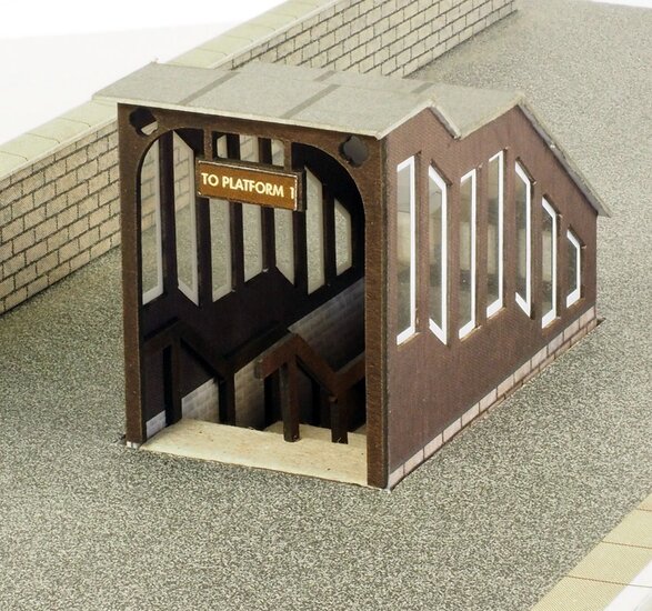 Model kit OO/HO: platform underpass- Metcalfe - PO400