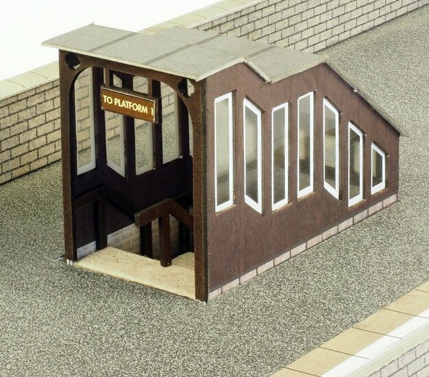 Model kit OO/HO: platform underpass- Metcalfe - PO400