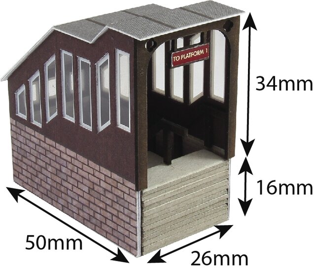 Model kit OO/HO: platform underpass- Metcalfe - PO400