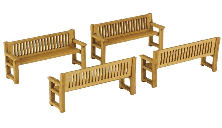 Model kit OO/HO: Park benches - Metcalfe - PO503