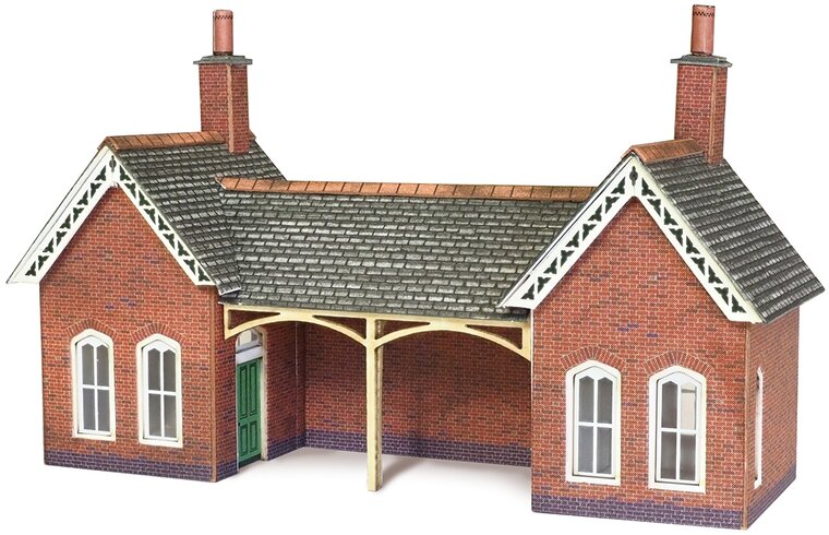 Model kit N:  Country station- Metcalfe - PN137