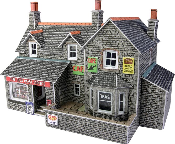 Model kit N:  Village shop and cafe - Metcalfe - PN154