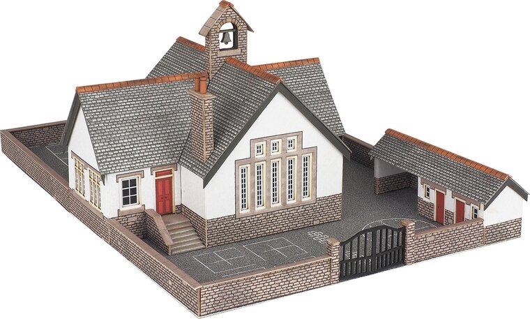 Model kit N: Village school - Metcalfe - PN153