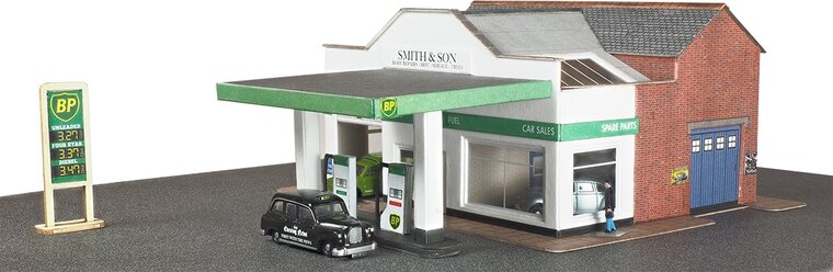 Model kit N: service station - Metcalfe - PN181