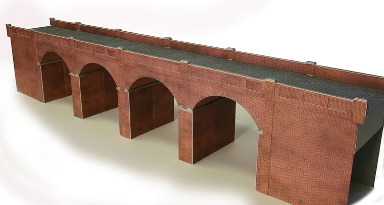 Model kit OO/HO: Double track brick viaduct - Metcalfe - PO240