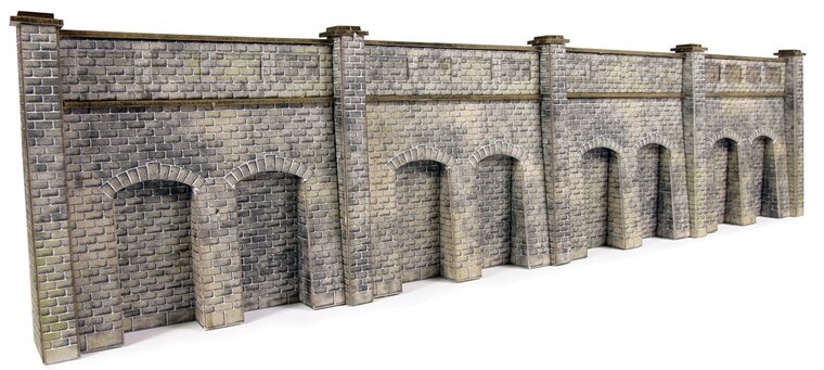 Model kit N: retaining wall - stone - Metcalfe - PN144