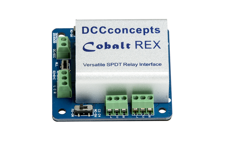 Cobalt Rex relay extension board - DCC concepts