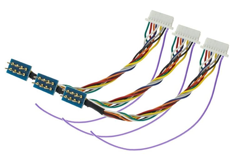 8 pin to JST harness - NEM652 to Zen218 - DCC concepts