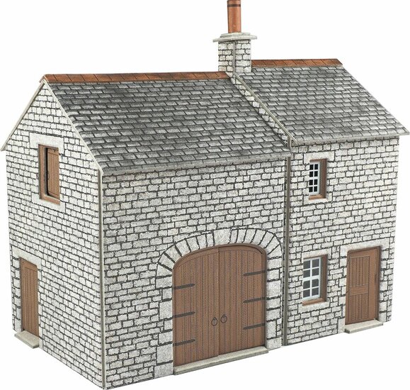 Model Kit OO - Crofters cottage - Metcalfe - PO259