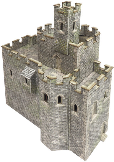 Model Kit OO - Castle Hall - Metcalfe - PO294