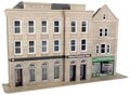 Model kit OO/HO: Low relief bank and shop - Metcalfe - PO271