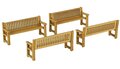 Model kit OO/HO: Park benches - Metcalfe - PO503