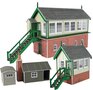 Model kit N:  Signal Box set- Metcalfe - PN133