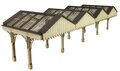 Model kit N: platform canopy - Metcalfe - PN940