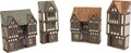 Model kit N: low relief timber framed shop fronts - Metcalfe - PN190