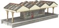 Model kit N: Island platform building - Metcalfe - PN922