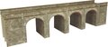 Model kit N: Double track stone viaduct - Metcalfe - PN141