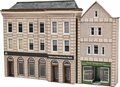 Model Kit N: Low relief Bank and Shop - Metcalfe - PN971