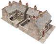 Model kit N:  corner shop and pub stone built - Metcalfe - PN117